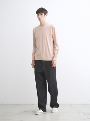 Men's Sueded jersey sweat shirt 詳細画像