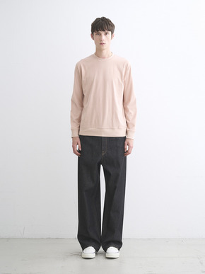 Men's Sueded jersey sweat shirt 詳細画像