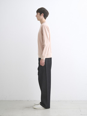Men's Sueded jersey sweat shirt 詳細画像