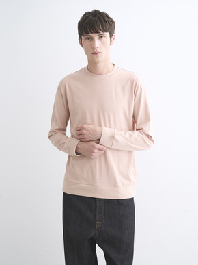 Men's Sueded jersey sweat shirt 詳細画像