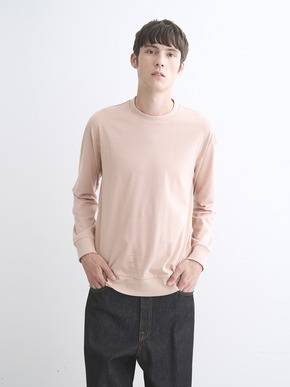 Men's Sueded jersey sweat shirt 詳細画像
