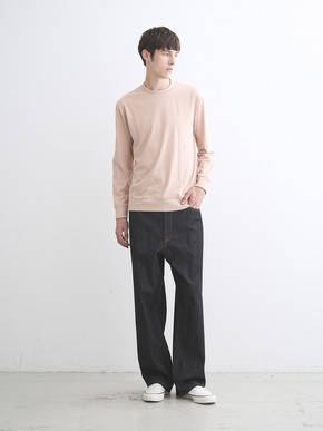 Men's Sueded jersey sweat shirt 詳細画像
