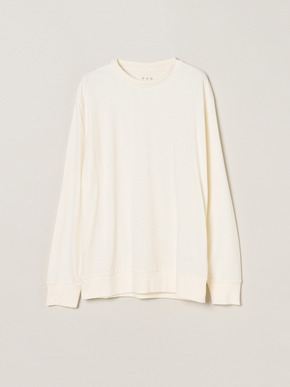Men's Sueded jersey sweat shirt 詳細画像