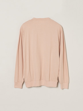 Men's Sueded jersey cardigan 詳細画像