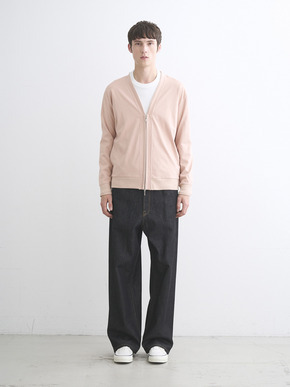 Men's Sueded jersey cardigan 詳細画像