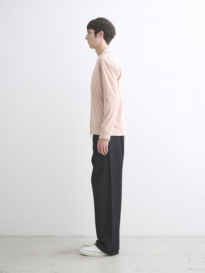 Men's Sueded jersey cardigan 詳細画像