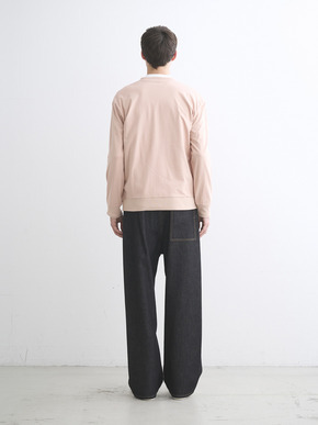 Men's Sueded jersey cardigan 詳細画像