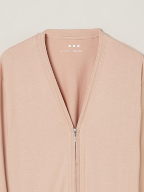 Men's Sueded jersey cardigan 詳細画像