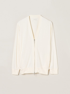 Men's Sueded jersey cardigan 詳細画像