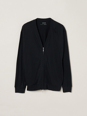 Men's Sueded jersey cardigan 詳細画像