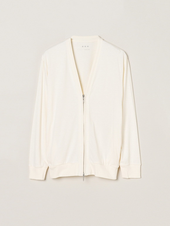 Men's Sueded jersey cardigan