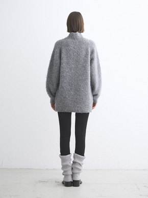 Cloudy shaggy tunic sweater 詳細画像