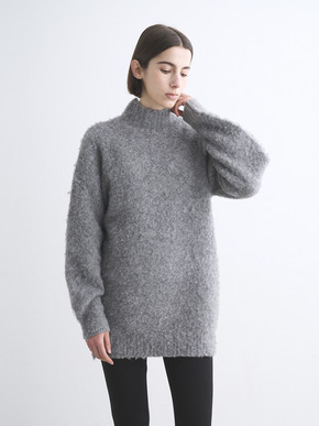 Cloudy shaggy tunic sweater 詳細画像