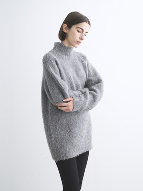 Cloudy shaggy tunic sweater 詳細画像