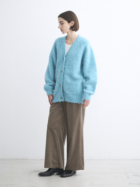Coudy shaggy long cardigan 詳細画像
