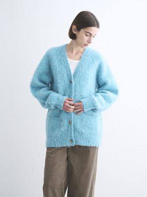 Coudy shaggy long cardigan 詳細画像