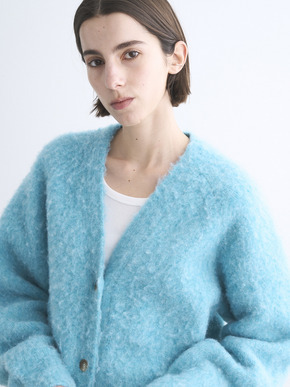 Coudy shaggy long cardigan 詳細画像