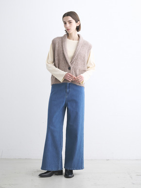 Brushed mohair gillet 詳細画像