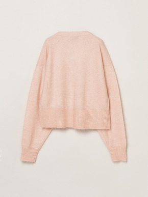 Brushed mohair cardigan 詳細画像