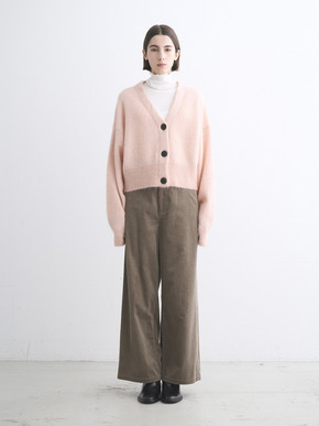 Brushed mohair cardigan 詳細画像