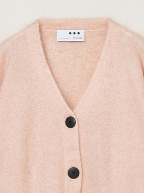 Brushed mohair cardigan 詳細画像