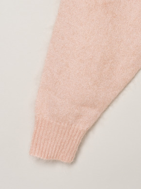 Brushed mohair cardigan 詳細画像
