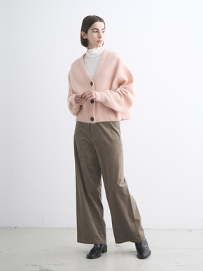 Brushed mohair cardigan 詳細画像