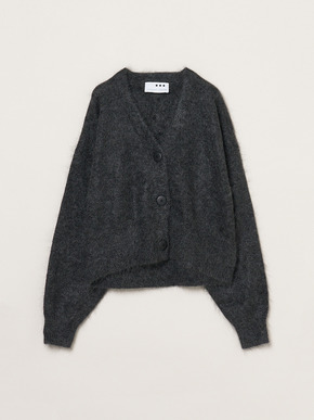 Brushed mohair cardigan 詳細画像