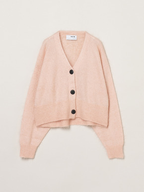 Brushed mohair cardigan 詳細画像