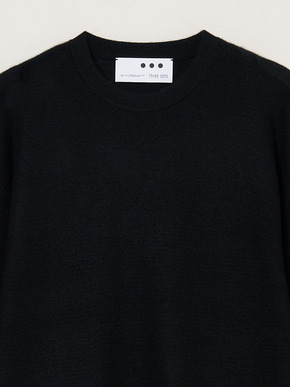 Men's Honeycomb cashmere crew neck 詳細画像