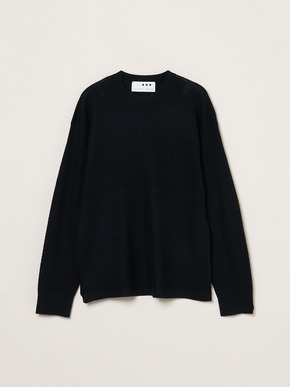 Men's Honeycomb cashmere crew neck 詳細画像
