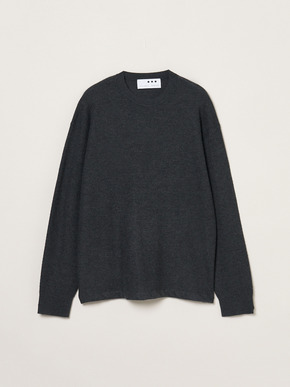 Men's Honeycomb cashmere crew neck 詳細画像