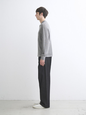Men's Honeycomb cashmere polo shirt 詳細画像
