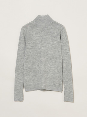 Mercerized wool 2way cardigan 詳細画像