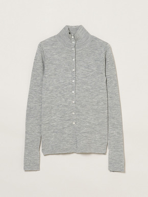 Mercerized wool 2way cardigan 詳細画像