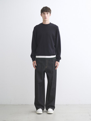 Men's org-ct Interlock knit crew neck 詳細画像