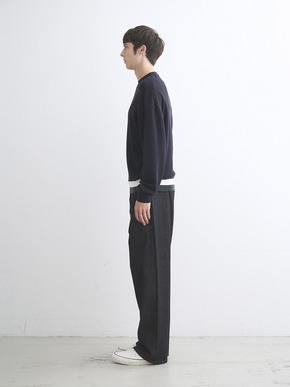 Men's org-ct Interlock knit crew neck 詳細画像
