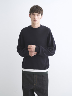 Men's org-ct Interlock knit crew neck 詳細画像