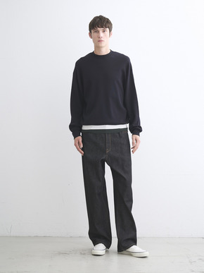 Men's org-ct Interlock knit crew neck 詳細画像