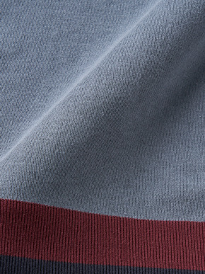 Men's organic cotton Interlock knit blouson 詳細画像