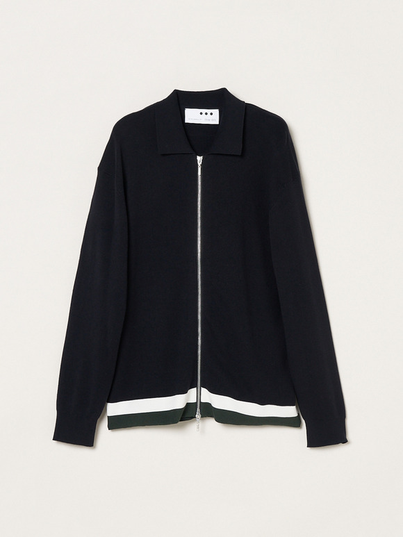 Men's organic cotton Interlock knit blouson