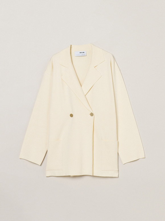 Smooth viscose blazer