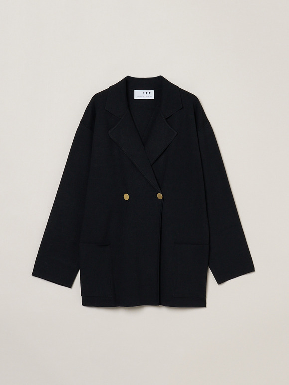 Smooth viscose blazer