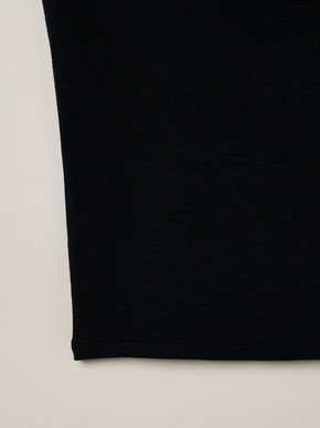 Rib jersey henry top 詳細画像
