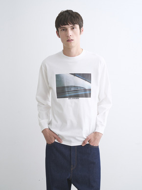 【unisex】Graphic long sleeve tee 詳細画像