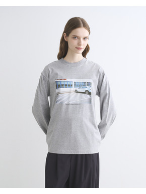 【unisex】Graphic long sleeve tee 詳細画像