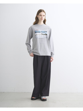 【unisex】Graphic long sleeve tee 詳細画像