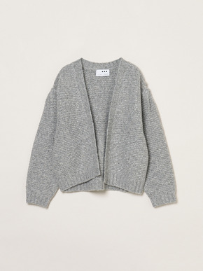 Airy chunk knit open cardigan 詳細画像