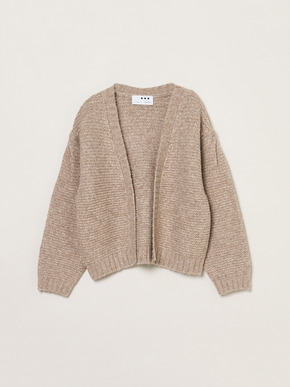 Airy chunk knit open cardigan 詳細画像