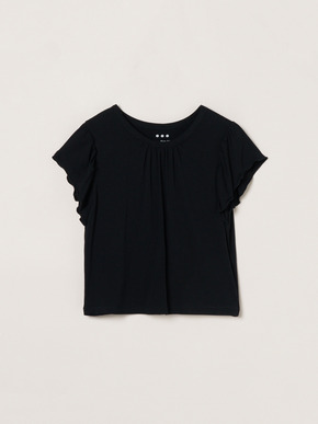 Travel line ruffle sleeve top 詳細画像